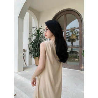ĐẦM MIDI SÁT NÁCH XẺ HÔNG