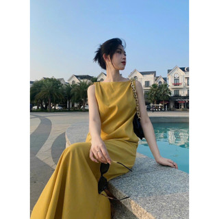 ĐẦM MIDI SÁT NÁCH XẺ HÔNG
