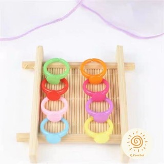 Nhẫn nhựa làm đồ handmade (set 3 cái)