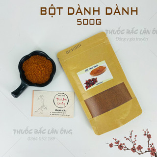 Bột dành dành nguyên chất 500g - Thuốc Bắc Lãn Ông