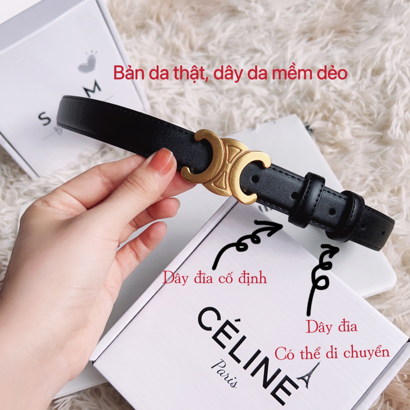 Thắt lưng nữ bản 2.5cm cao cấp, dây thắt lưng nữ hàng đẹp