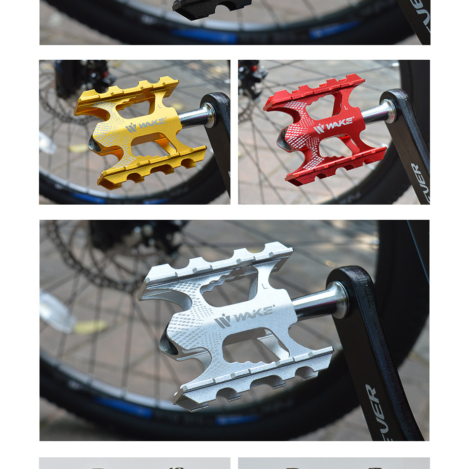 Bàn đạp pedal xe đạp thể thao hợp kim nhôm chạy vòng bi bạc đạn