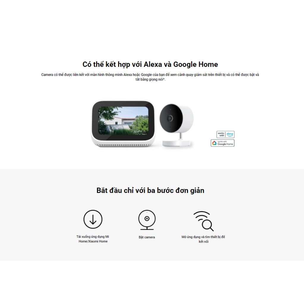 Camera quan sát ngoài trời Xiaomi AW200 1080p IP65 Bản quốc tế - Bảo hành chính hãng