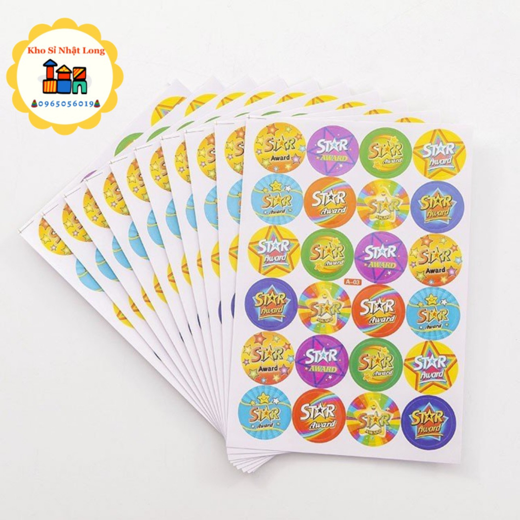 Sticker lời khen tiếng anh 240 hình