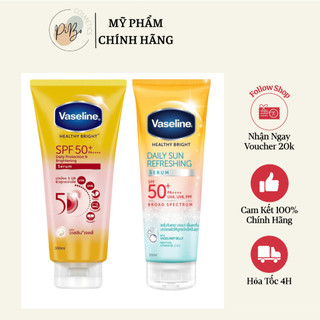 Kem & Serum Dưỡng Thể Trắng Mịn Da Vaseline Daily