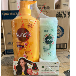 ( 140g hàng khuyền mãi) Dầu gội / xả sunsilk