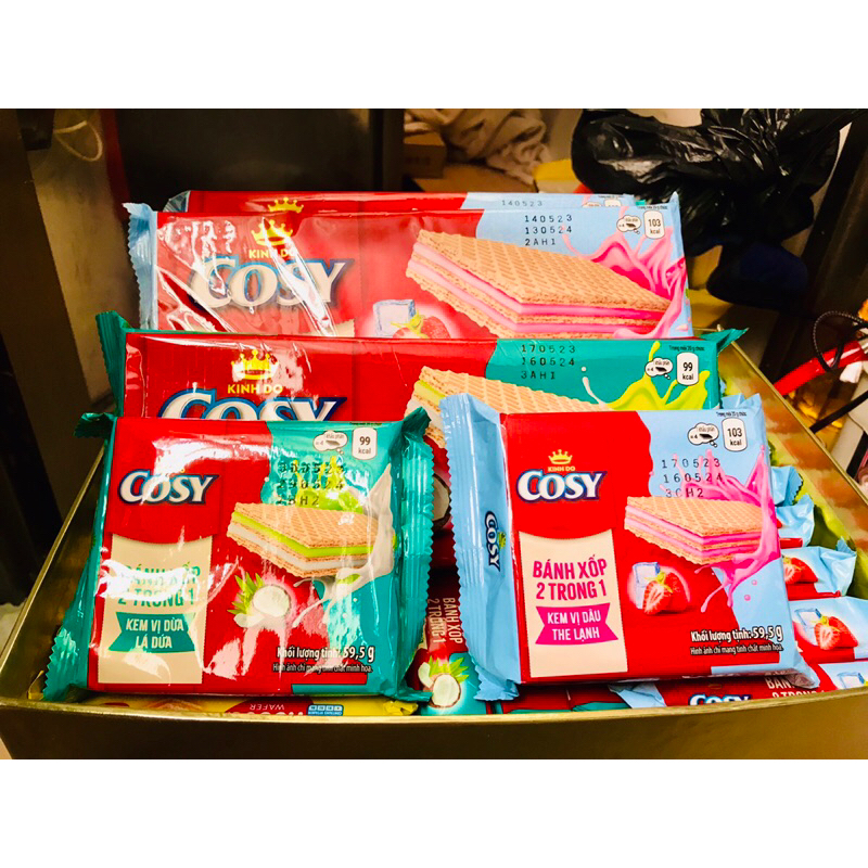 BÁNH XỐP KEM COZY