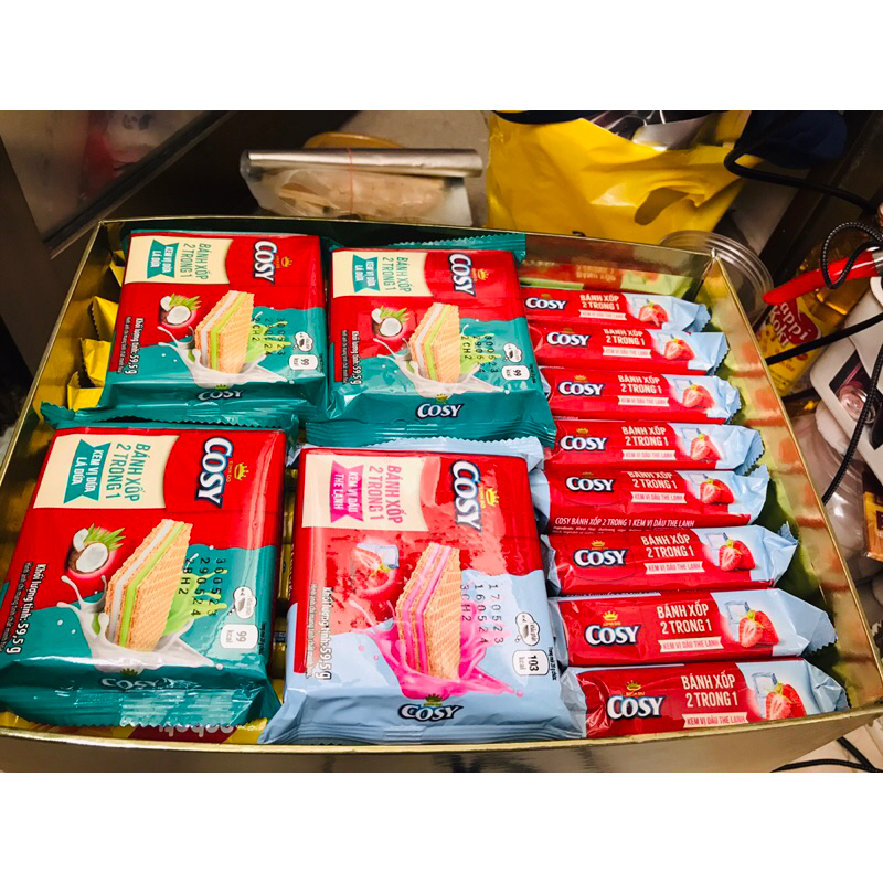 BÁNH XỐP KEM COZY