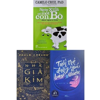 Sách - Combo 3 Cuốn: Nhà Giả Kim + Tuổi Trẻ Đáng Giá Bao Nhiêu + Ngày Xưa Có Một Con Bò