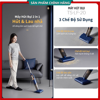 Máy hút bụi lau sàn 2 trong 1 TS-LF-20, hộp chứa nước dung tích lớn, công suất mạnh mẽ | Robot Hút Bụi Lau sàn ES350