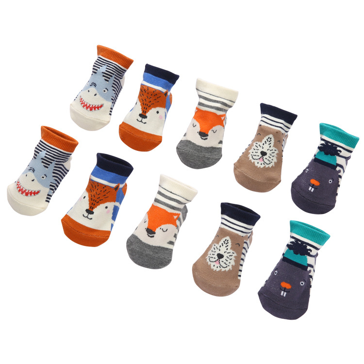 Tất chống trượt  Khủng long dễ thương cho bé trai và bé gái