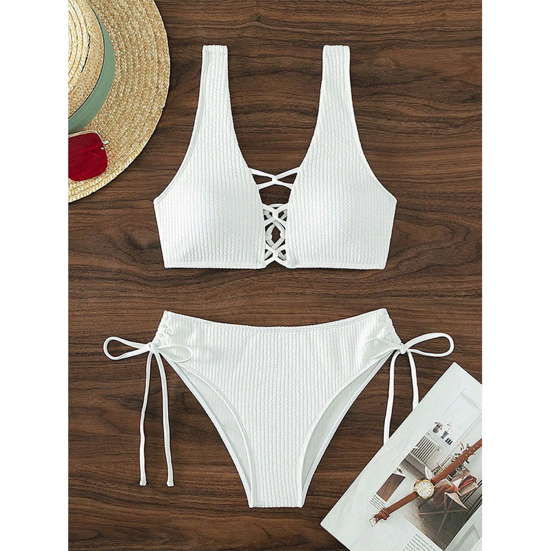 Đồ bơi lưng cao hàng nhập cao cấp Hình thật💕