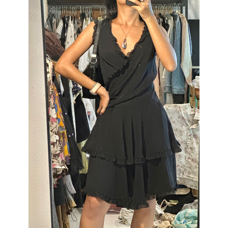 Đầm voan tầng size S
