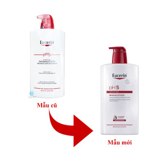 [Date 01/27] Sữa tắm dành cho da nhạy cảm Eucerin pH5 Washlotion 1000ml