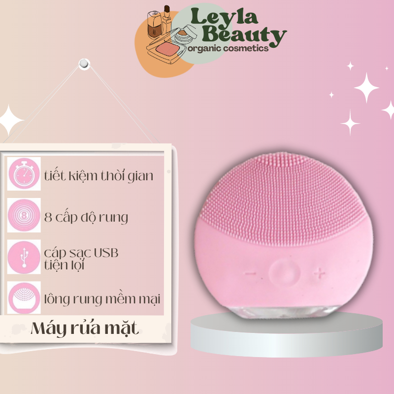 Máy rửa mặt cao cấp Ultrasonic Facial Cleaner