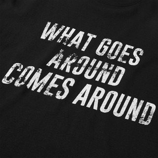 Áo "What Goes Around Comes Around" (Black)