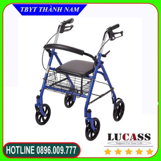 ❤️Khung Tập Đi W-14 Hàng Lucass Cao Cấp❤️ Có Tay Phanh,Có Ghế Ngồi , Giỏ Đựng Và Bánh Xe