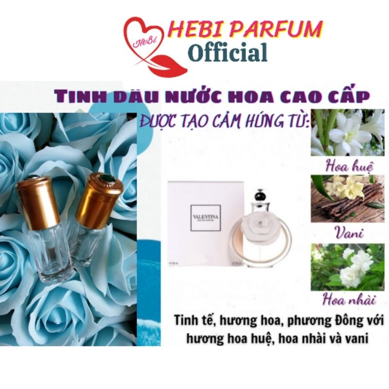 Tinh dầu nước hoa Pháp dạng lăn mini 3ml, 36 mẫu thử cao cấp