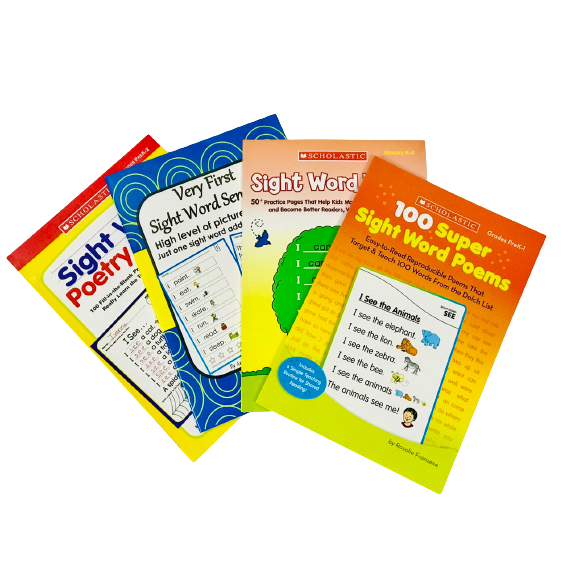 Sight word 4q A4 tặng file mmp3 cho bé từ 3y làm quen TA