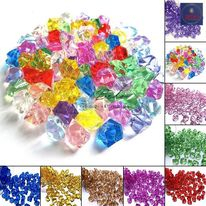 Hạt nhựa giả đá arcrylic làm trang tri, handmade, tạo chữ nổi - phòng hát karaoke - trang trí mặt bàn