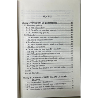 Sách - Quản trị học (Đại học Quốc gia Hà Nội)