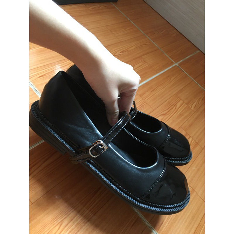 Pass giày babydoll màu đen size 39