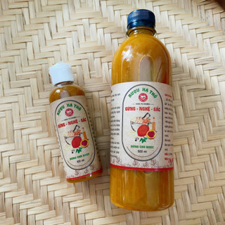 Cốt nghệ gừng hạt gấc hạ thổ 500ml(body)