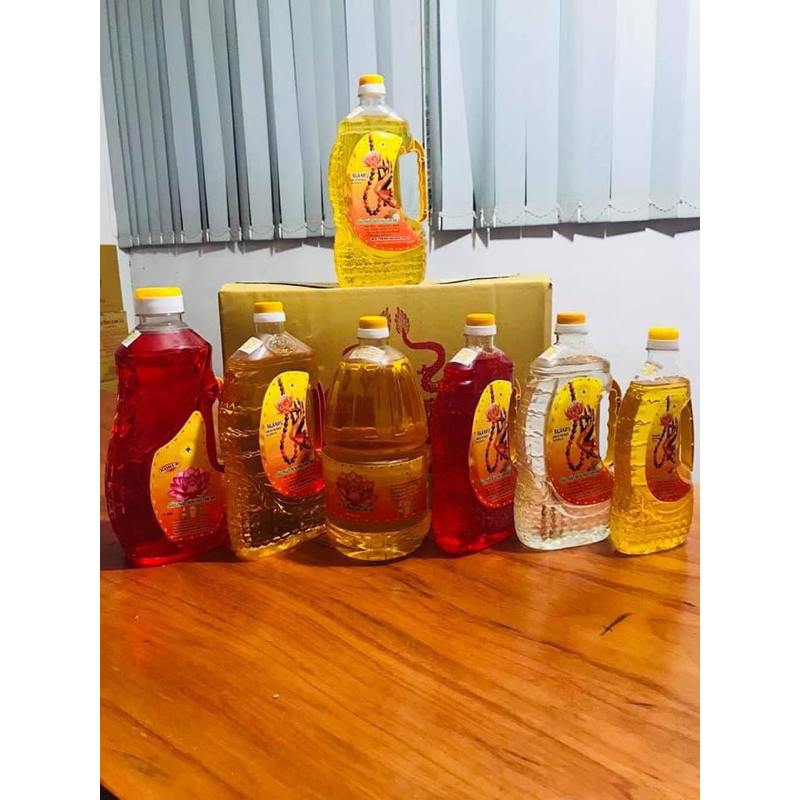 COMBO 1 THÙNG 6Chai Dầu Thắp Đèn Thờ Lưu Ly cao cấp
