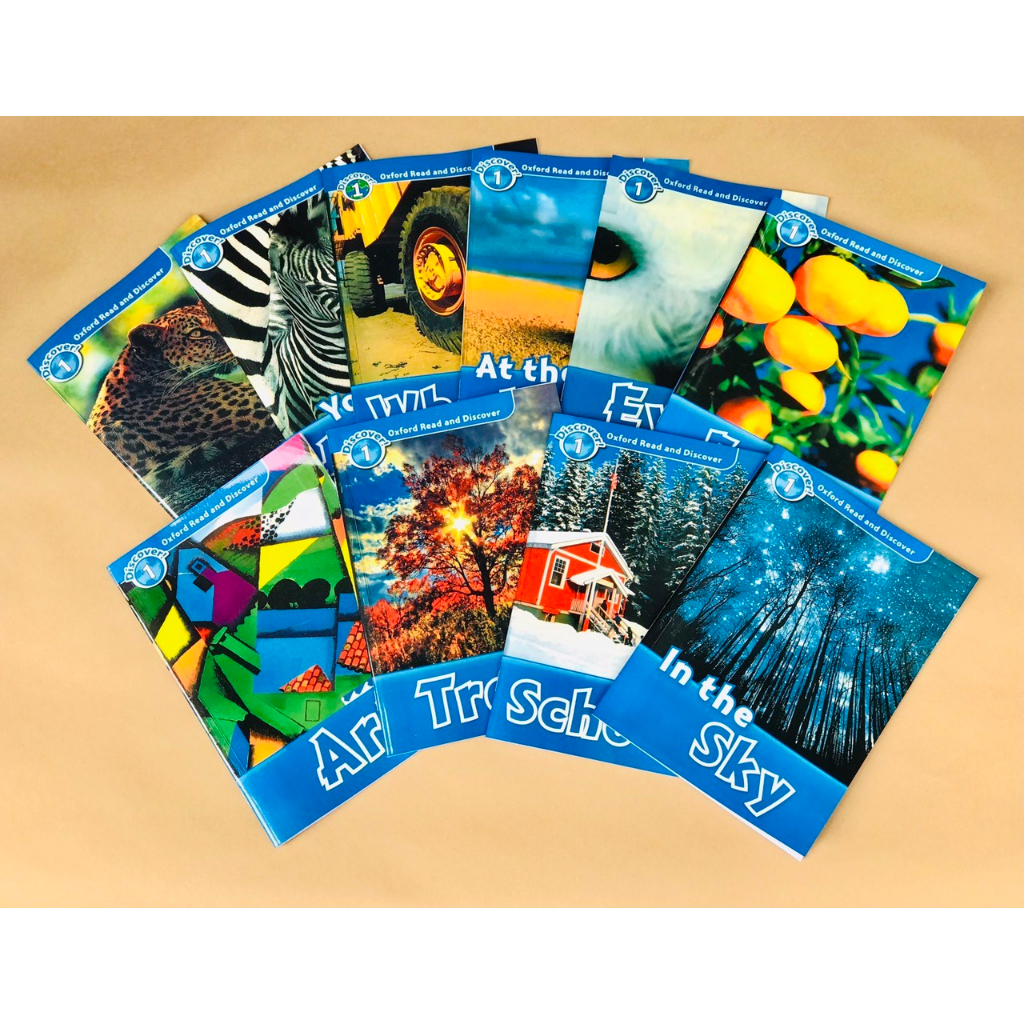 Oxford Read and discover 1 - bộ 10q A5 bản offset đẹp