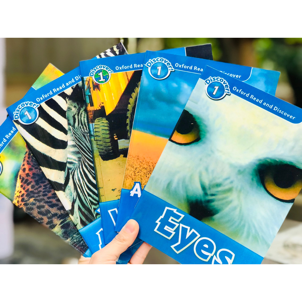 Oxford Read and discover 1 - bộ 10q A5 bản offset đẹp