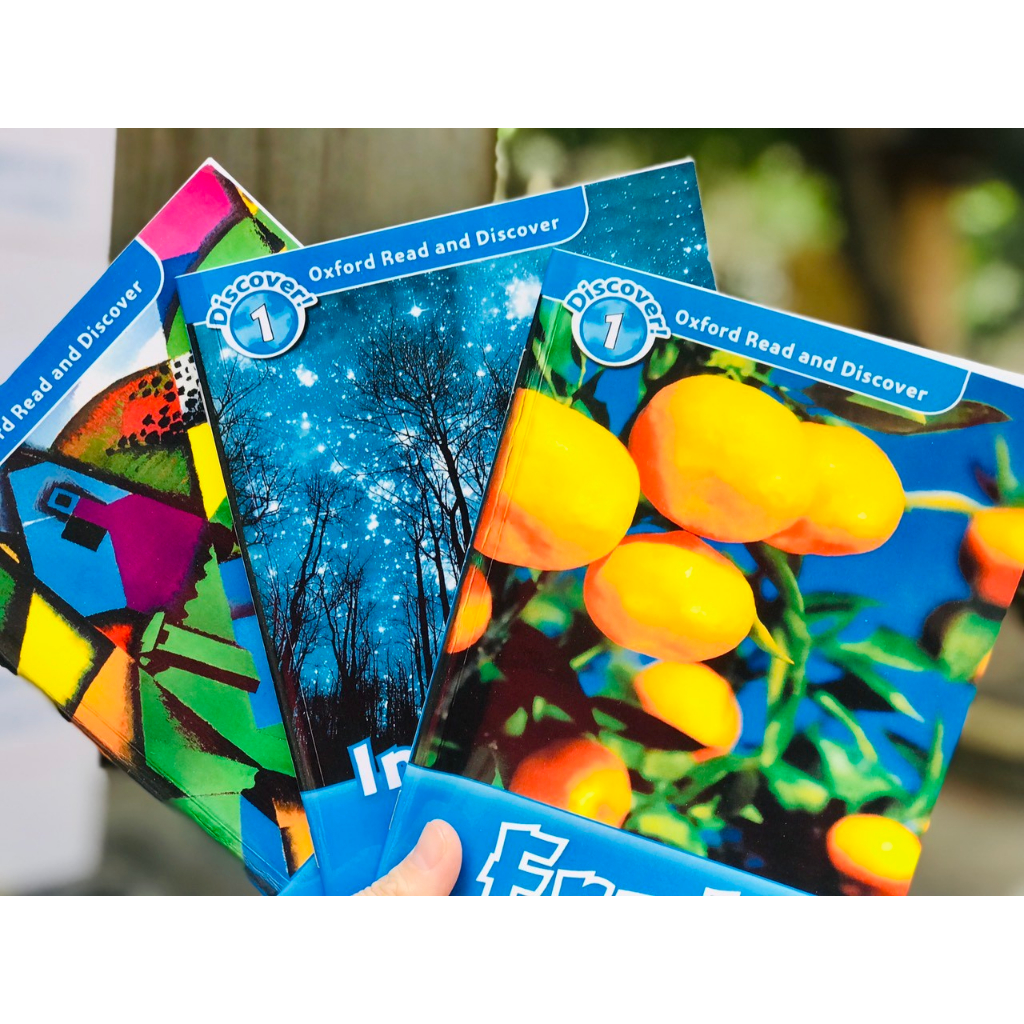 Oxford Read and discover 1 - bộ 10q A5 bản offset đẹp