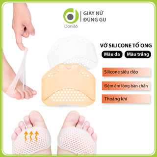Combo lót giày silicone tổ ong đệm êm lòng bàn chân phía trước - PK67_5_10