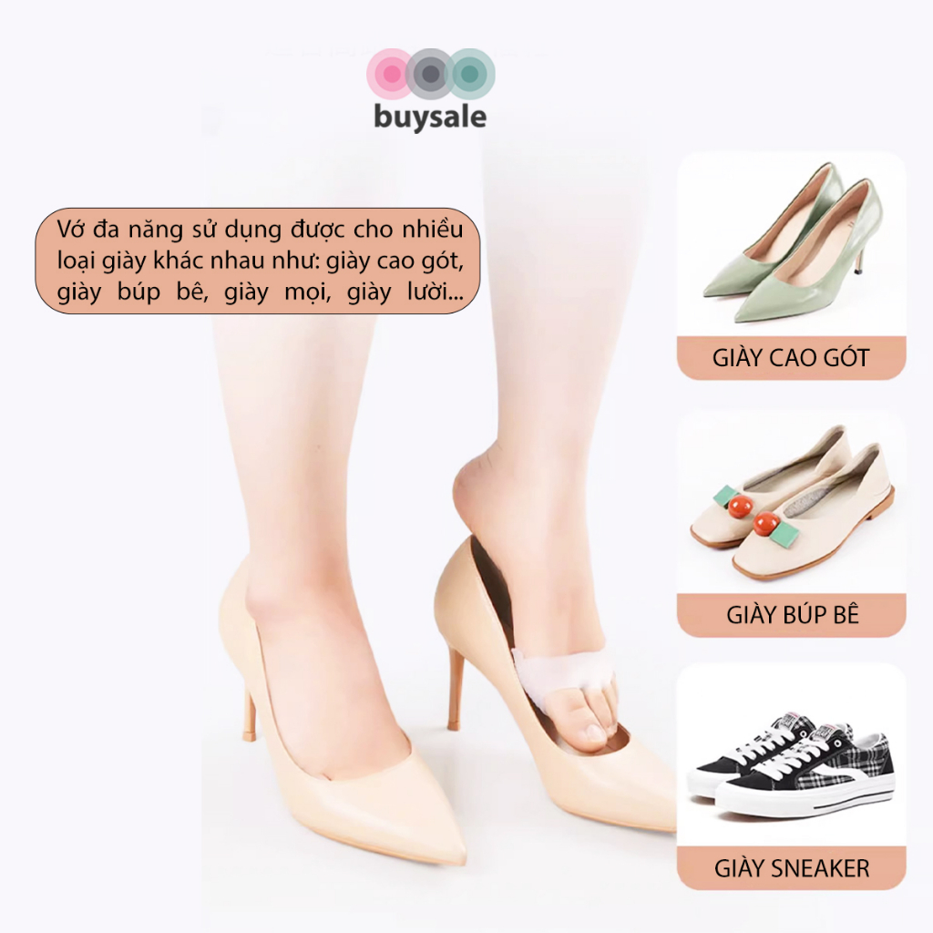 Lót giày silicon đệm êm bàn chân trước, cao su tổ ông mềm và thoáng khí - lót giày giá sỉ buysales - BSPK67