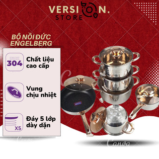 Bộ nồi đức 6 món 12 chi tiết engelberg