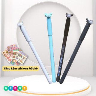 Bút mực gel có thể xóa được bút mực nước tuần lộc dễ lau chùi M&G AKPB3101 - Mực Xanh