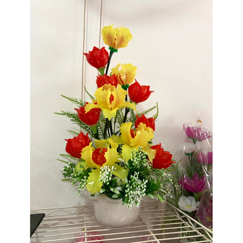 Chậu hoa cao 40cm ngang 23cm