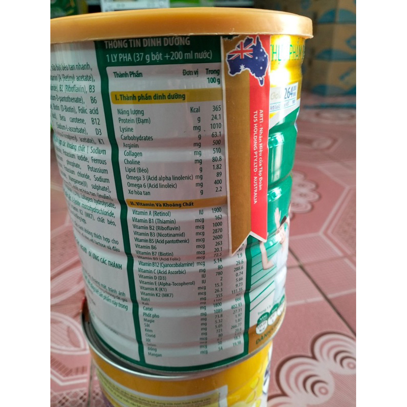 Sữa Arti Gold Canxi từ 45 tuổi