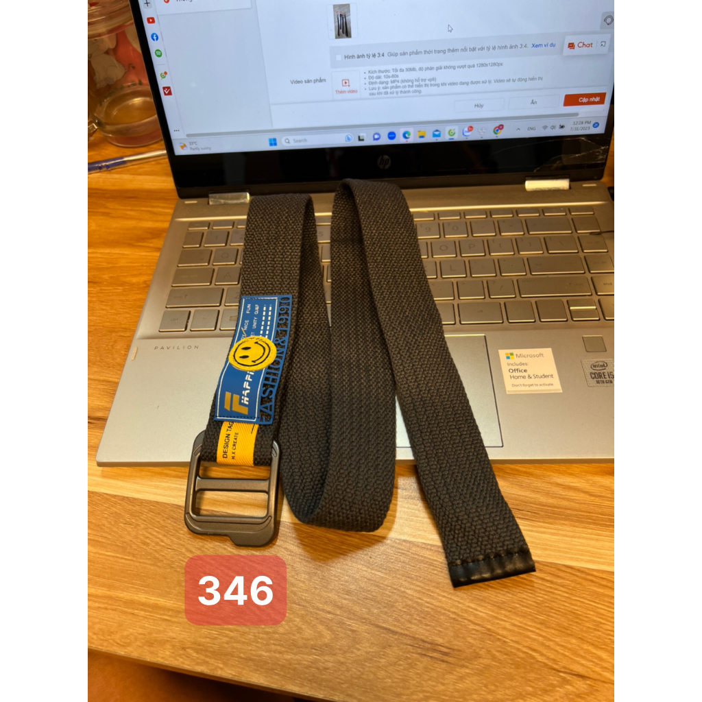 Thắt lưng, dây nịt quần, đai lưng cho bé 30-60kg SUBIN KIDS Dây lưng trẻ em lớn dài 96-98cm