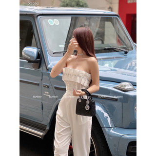 JUMPSUIT ỐNG CÚP VIỀN ĐÁ