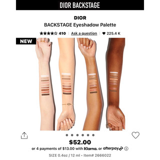 [SALE 20% bill Sephora] Phấn mắt Dior màu Nude Essentials $52