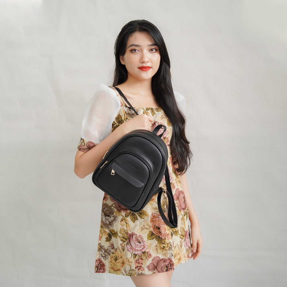Balo da nữ thời trang VACHINO, Balo Nữ Thời Trang, Balo Mini  da mềm siêu hot giá rẻ chất lượng M186