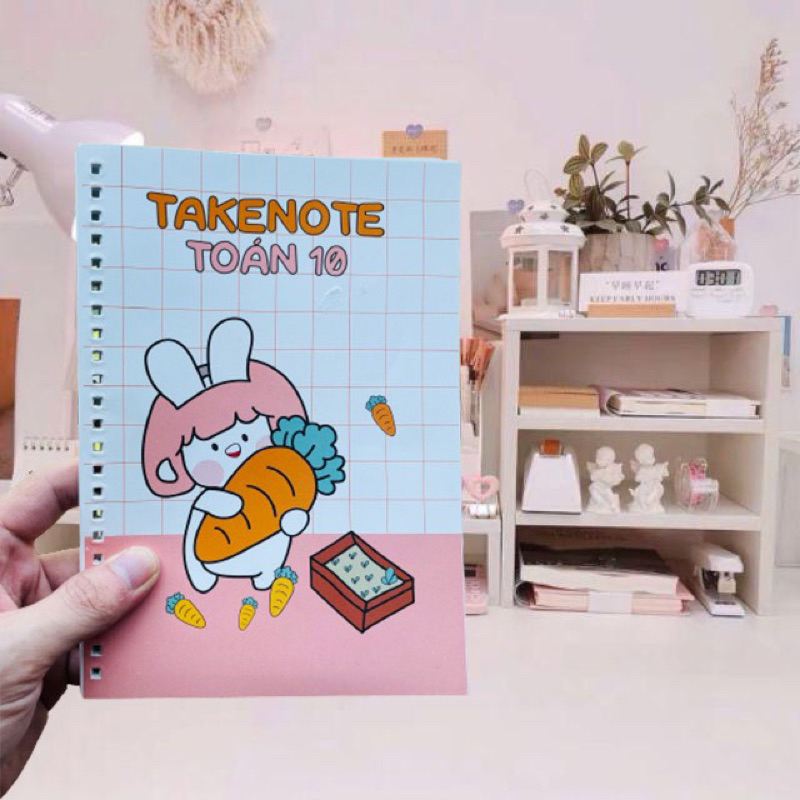 Sổ tay takenote toán 10 chưong trình mới TẶNG BỘ QUÀ SIÊU CUTE
