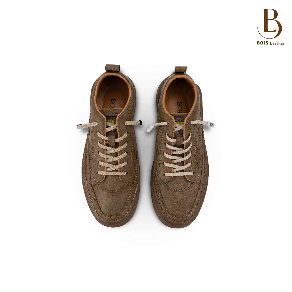 Giày Sneaker Bois Leather DA THẬT cao cấp