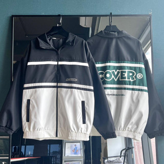 Áo khoác dù 2 lớp form rộng revi màu xanh lá/đen 🖤 nam nữ unisex 🖤 áo jacket dây kéo ulzzang 🖤 jaystoree2 🖤