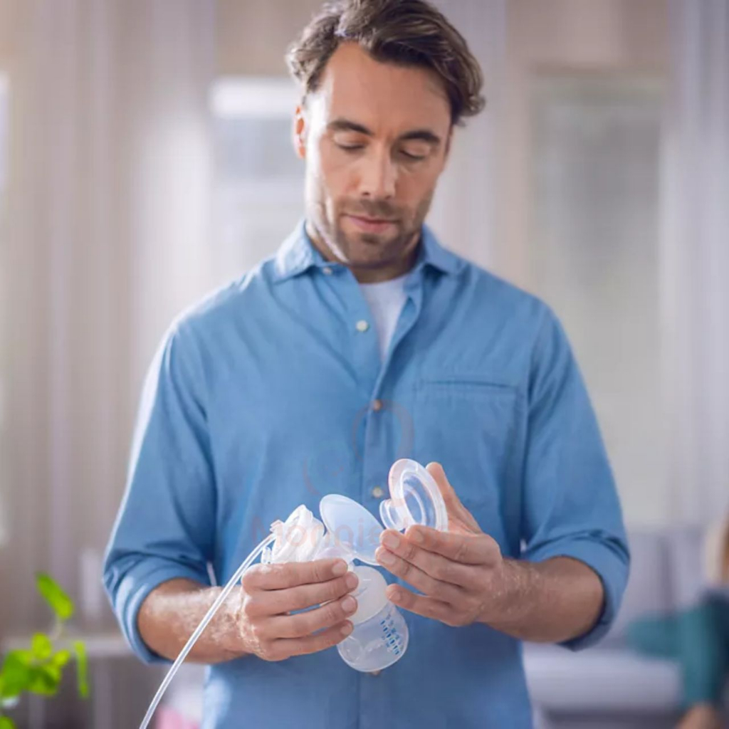 Máy hút sữa điện đôi Philips Avent Eureka Plus SCF394/11, máy vắt sữa cho mẹ - Monnie Kids