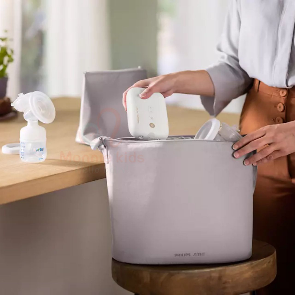 Máy hút sữa điện đôi Philips Avent Eureka Plus SCF394/11, máy vắt sữa cho mẹ - Monnie Kids