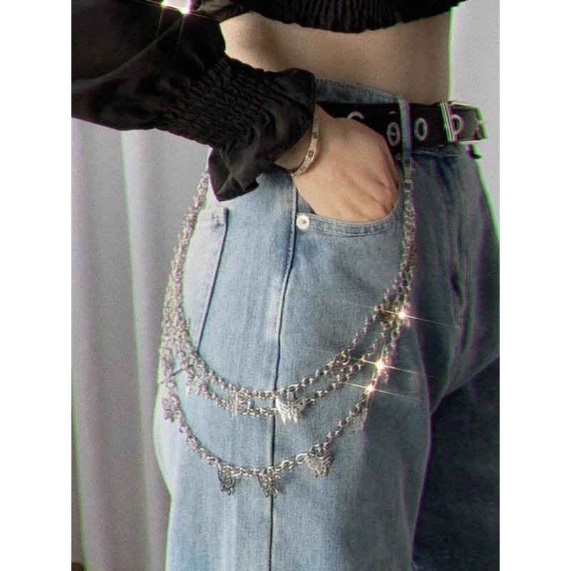 Dây xích đeo quần phong cách đường phố