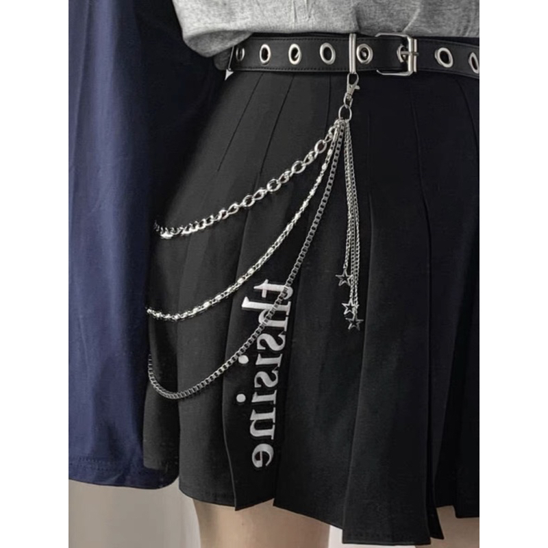 Dây xích đeo quần phong cách đường phố