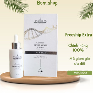 SERUM DETOX MỤN DOCTOR QUEEN - (Ngừa tất cả các loại mụn,thâm,. đào thải phục hồi tái tạo da,da yếu, giãn mao mạch,...)