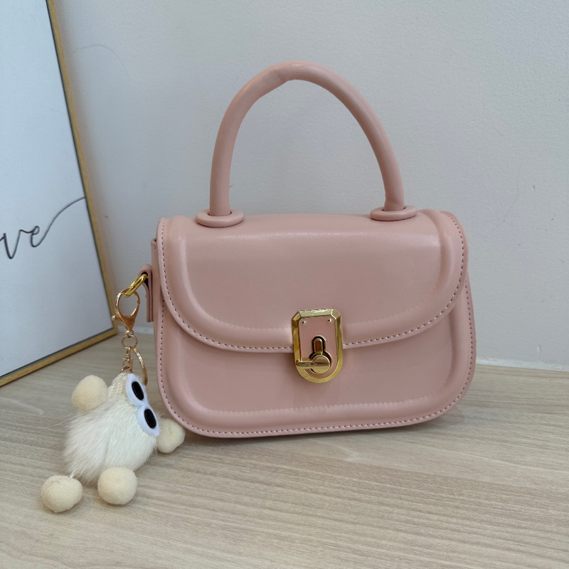 Túi đeo chéo nữ MM Bags da đẹp size 20 túi xách đi chơi